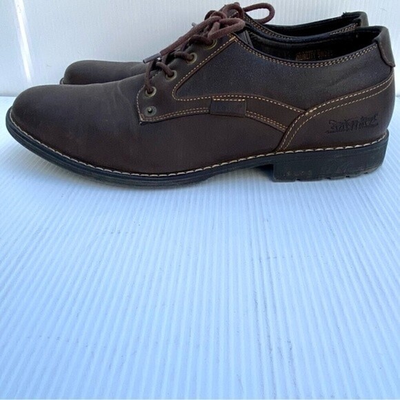 Levi’s 13 Brown COMFORT Lace up dress shoes used great condition - Picture 10 of 12